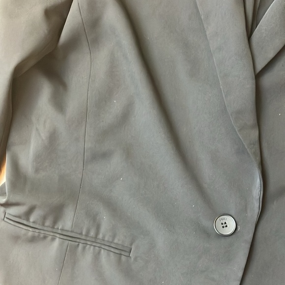 DKNY black long line blazer size Large - Picture 3 of 4